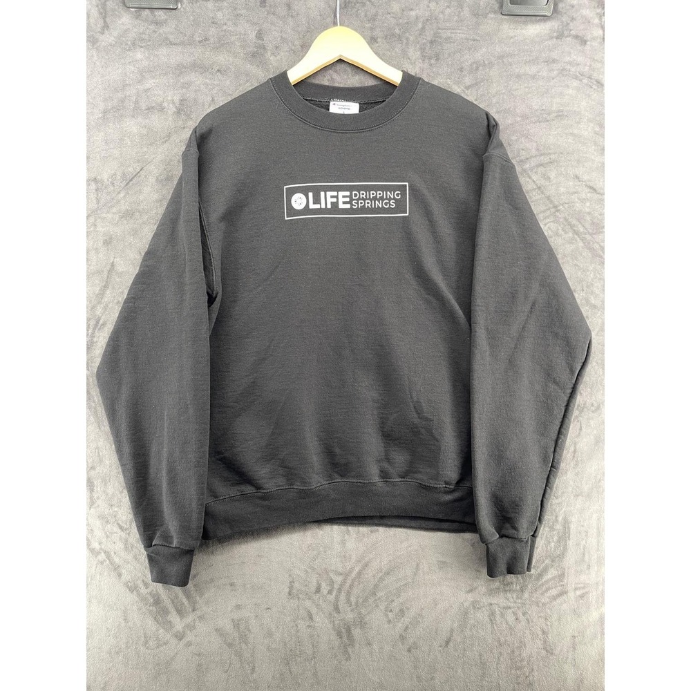 Champion Eco Authentic Dream Team Dripping Springs Sweatshirt Black S600 Large
